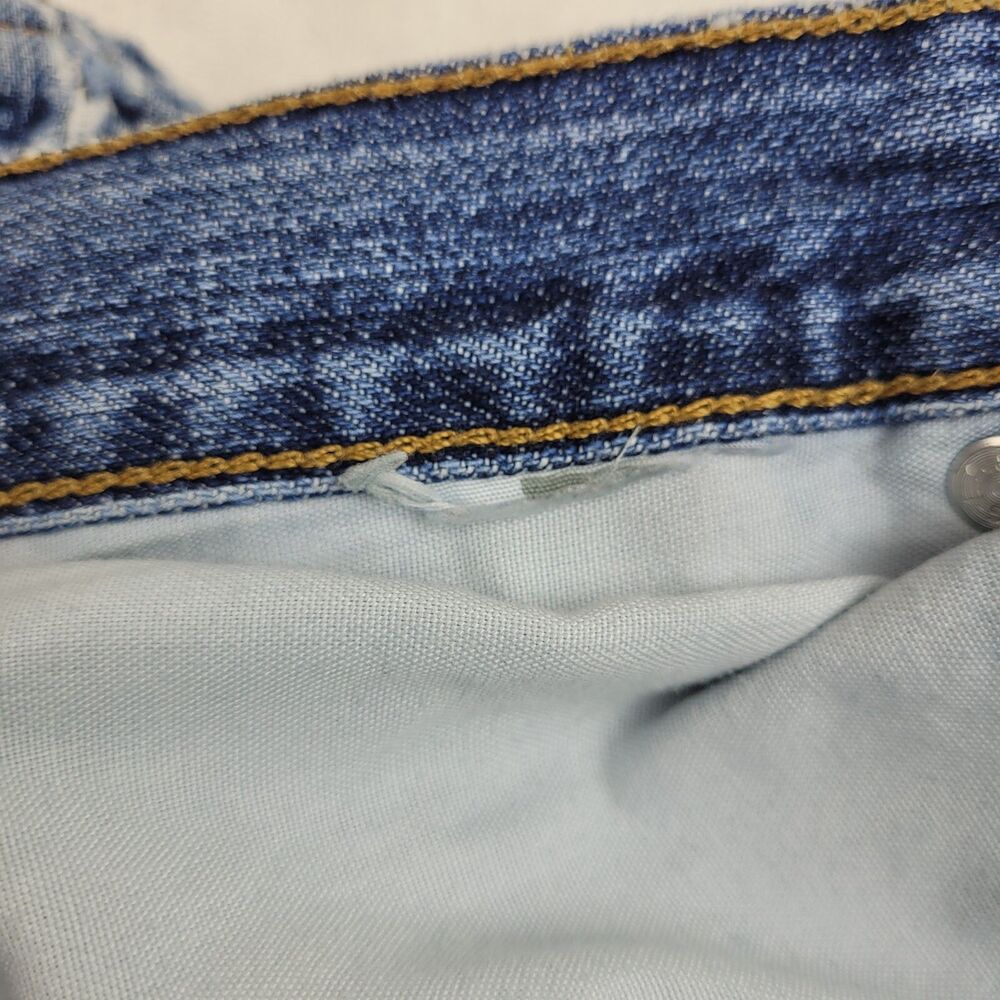 Levi's 550 Relaxed Long Shorts Women's 10 Denim Classic Mom High Waisted Vintage - Picture 11 of 13